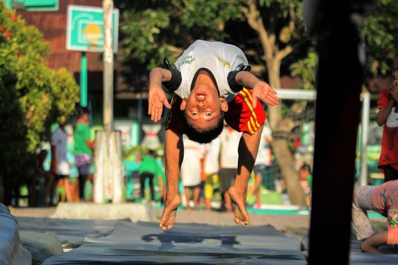 Senam Balikpapan Tak Pasang Target Porprov