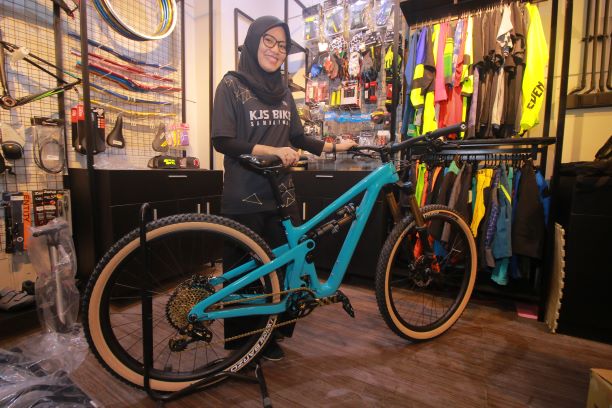 Tren Gowes di Kaltim Meningkat,  Penjualan Sepeda Mengilap