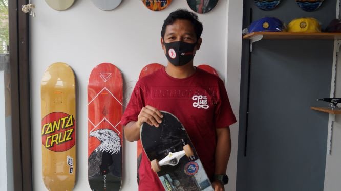 Berangkat dari Hobi, Skateboard Jadi Bisnis di Kutim