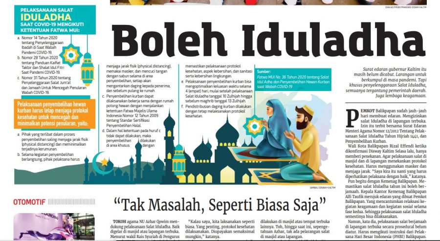 Boleh Melaksanakan Iduladha Asal…