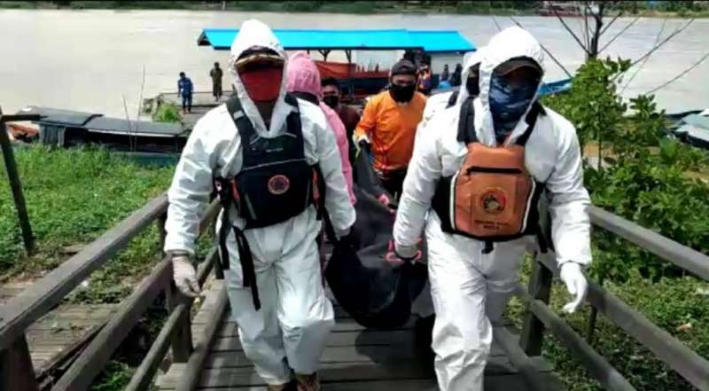 Asyik Mancing di Sungai Mahakam, Warga Melak Berakhir Tenggelam