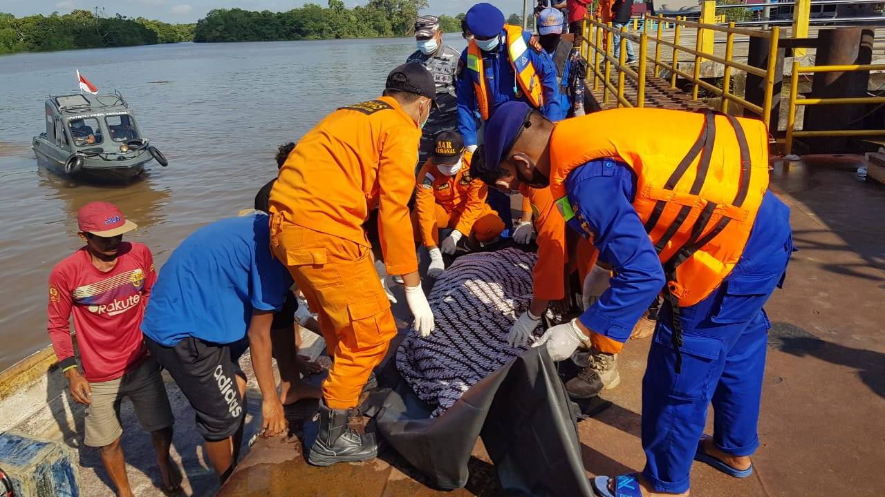 Korban Kapal Karam di Anggana Ditemukan Meninggal Dunia