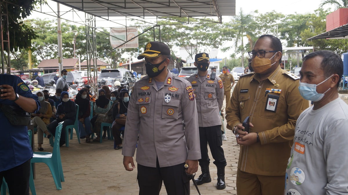 Angka Penularan COVID-19 Tak Kunjung Reda, Vaksinasi Fokus di Sangatta Utara