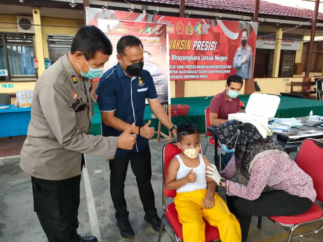 Vaksinasi Anak di Paser Mulai Digelar