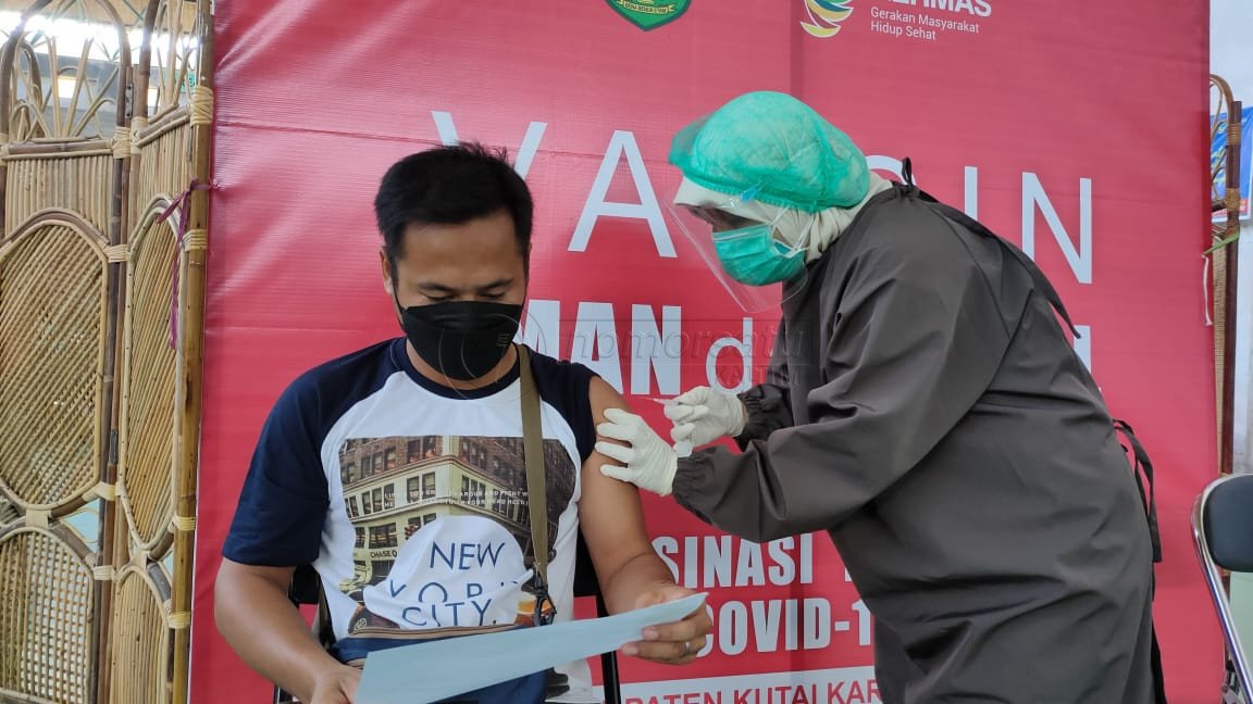 Lampaui Target Vaksinasi COVID-19, Pemkab Kukar Mulai Sasar Usia 6-11 Tahun