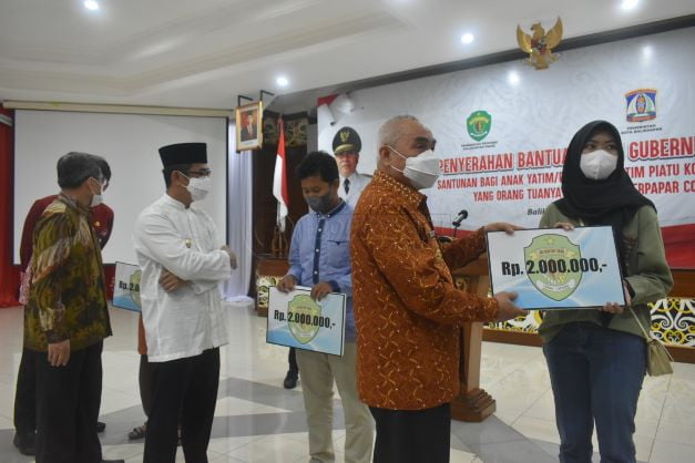 500 Anak Yatim Gegara Corona di Kaltim, Pemprov Beri Bantuan